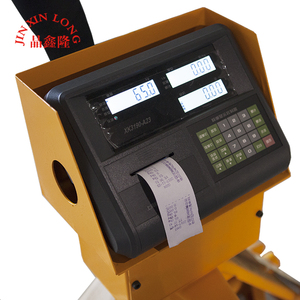 2 toneladas de peso de la carretilla elevadora de <span class=keywords><strong>3</strong></span> Imprimir camión de paleta de la mano de la escala - Product Image 4