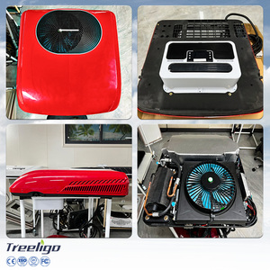 Aire Acondicionado Todo en Uno con Voz Inteligente, DC12v DC24v, con Compresor de Doble Rotor, Tipo Techo, Refrigeración por Aire EAC002.82 - Product Image 5