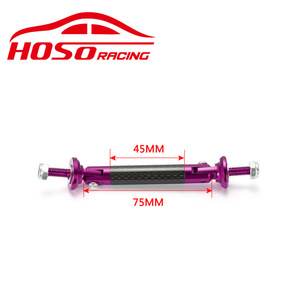 Car Tie Rod Carbon Fiber Aluminum Extendable Telescopic Front Lip Mounting <b>Bracket</b> For Honda Bmw Toyota Mitsubishi - Product Image 5
