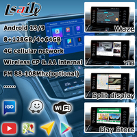 Android 13 Carplay inalámbrico Android Auto Box para Toyota Land Cruiser LC300 VX GX GR 9 pulgadas 2022 interfaz de video de Lsailt
