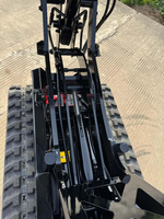 Chaungxin 2026 Kleiner Mini-Dumper 600kg Tragbarer Raupenlader mit Hydraulik und Dieselmotor