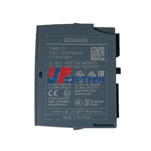 High quality PLC module 6ES71346FF000AA1 SIMATIC ET 200SP Analog input module 6ES7134-6FF00-0AA1