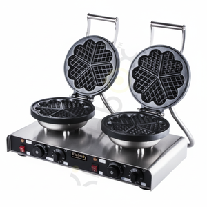 เครื่องทำวาฟเฟิลรูปดอกไม้อุตสาหกรรมในเชิงพาณิชย์ (แพ็คละ2ชิ้น) - Product Image 1