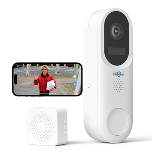 Videoportero Inteligente Hiseeu de 4MP HD con Audio Bidireccional, Detección de Movimiento Inteligente, Antena Integrada, Alimentado por Batería, Eseecloud NVR - Product Image 1