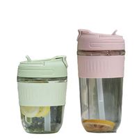 Bouteille d'eau en verre personnalisable avec motifs mignons