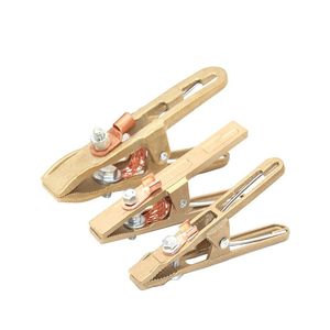 Welding <b>Clamp</b> Brass 260A 300A 500A Grounding <b>Clamp</b> For Welding Machine Accessories Type A - Product Image 2