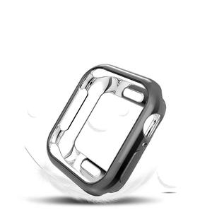 <span class=keywords><strong>Coque</strong></span> en TPU silicone électrolytique colorée pour <span class=keywords><strong>Apple</strong></span> <span class=keywords><strong>Watch</strong></span> Series 4 5 <span class=keywords><strong>6</strong></span> 7 8 10 <span class=keywords><strong>40</strong></span> 44 41 45 42 46 49mm cadre de protection pour montre intelligente - Product Image 6