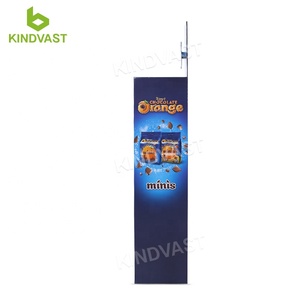 Toko Makanan kustom bergelombang sisi ganda rak Supermarket Gondola biskuit kue - Product Image 6