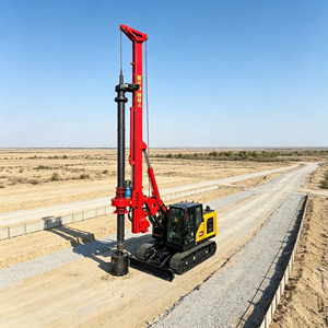 Plataforma de Perforación Rotatoria Hidráulica de Alto Rendimiento con Sistema de Guía de Verticalidad Automática para Trabajos de Cimentación de Pilares de Puentes - Product Image 5