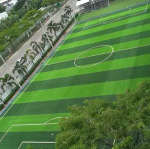 Rumput Karpet Hijau Stadion Sepak Bola Miniatur untuk Lapangan Sepak Bola