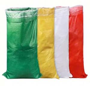 Sac en plastique pour sac de riz, sac de 20 kg, 50 kg, sable, ciment, emballage chimique, sac tissé en polyéthylène PP - Product Image 1
