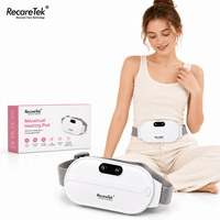 Cinturón de Masaje Portátil con Calor Eléctrico para el Abdomen, Producto de Cuidado Femenino, Almohadilla Térmica, Compresa Caliente