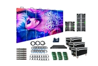 Écran de fond de scène rapide pour concert de mariage pour centre commercial d'hôtel Affichage mural vidéo Led Display