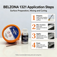 Revêtement époxy céramique de haute qualité Belzona 1321 pour la protection des pompes industrielles