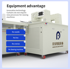 EISENKO RD-WFBBJ-400-1 Seamless Curtain Hemming <b>Sewing</b> <b>Machine</b> Flat-Bed Mechanical Configuration 220V <b>Automatic</b> PLC Controlled - Product Image 3