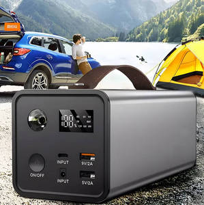 Alimentation portable solaire 2400W pour tente, camping, maison, urgence, voyage, camping-car, batterie LiFePO4, onde sinusoïdale pure - Product Image 2