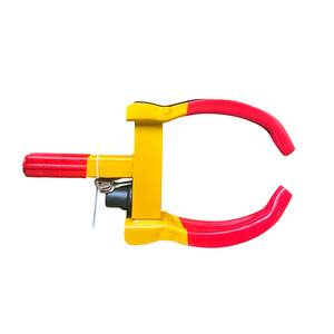 Cale de <span class=keywords><strong>roue</strong></span> de voiture portable <span class=keywords><strong>antivol</strong></span> XMM-994B-Mécanisme de déverrouillage facile Verrouillage pratique pour un stationnement sécurisé - Product Image 5