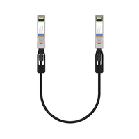 1M 3ft 10G SFP + Cable Twinax de cobre de conexión directa pasiva Compatible con conmutador de red 10GBASE Ethernet 30 AWG Cable DAC