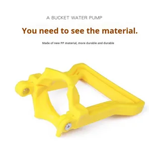 Maniglia portatile per acqua in bottiglia purificata e minerale facile da trasportare comodo porta secchio Pull-Tab per bere direttamente - Product Image 3