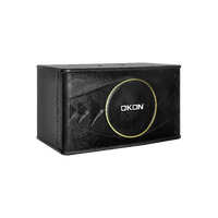 Système audio karaoké haute puissance OKON AK-330 10 pouces avec amplificateur Bluetooth et microphone filaire pour KTV, bar à domicile