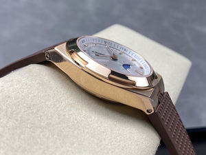 Reloj de negocios con espejo de cristal azul de 41MM para hombre de lujo de gama alta, movimiento mecánico de acero inoxidable, esfera de puntero ancho de 22mm - Product Image 4