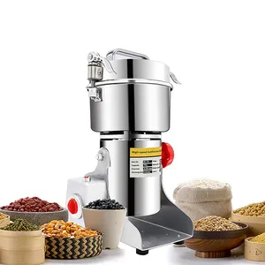 Stainless steel grinding mill machine electric herbs plants grinder