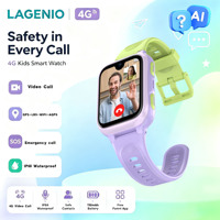 Reloj Inteligente LAGENIO K9 4G con IA, Cámara, Tarjeta SIM, LBS, GPS, WIFI, Monitor de Posición, SOS, Resistente al Agua IP68, Certificación CE y RoHS, para Niños