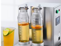 Prix du distributeur automatique de thé à bulles de boba au lait entièrement automatique commercial