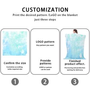 Tùy Chỉnh In Làm Mát Ném Chăn Với Đôi Bên Hiệu Lực Lạnh Mùa Hè Băng Lạnh Làm Mát Chăn Cho Hot Tà Vẹt Đêm Mồ hôi - Product Image 4