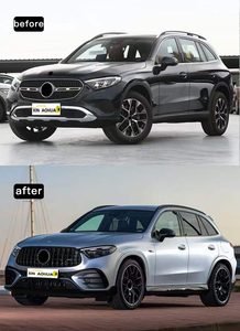 Usine meilleur <span class=keywords><strong>prix</strong></span> vente chaude GLC63 kit carrosserie pour Mercedes Benz X254 <span class=keywords><strong>GLC</strong></span> amélioré GLC63 AMG Kit carrosserie calandre de pare-chocs de voiture - Product Image 5