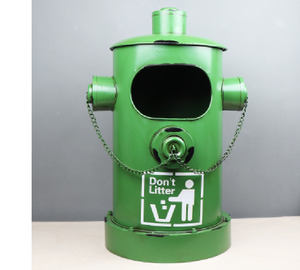 Vintage tarzı Metal para tasarrufu demir yangın hidrant şekli para kutusu ev kumbara ev dekor öğrenci hediye - Product Image 3