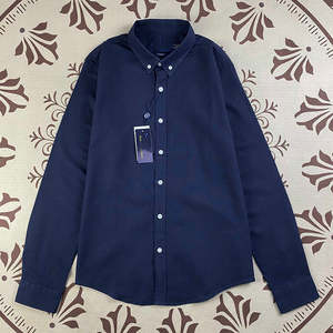 <span class=keywords><strong>Camicia</strong></span> Casual da Uomo in <span class=keywords><strong>Lino</strong></span> Stile Britannico <span class=keywords><strong>Slim</strong></span> <span class=keywords><strong>Fit</strong></span> a Maniche Lunghe Tinta Unita o Floreale per Affari o Stagione Autunnale # RL-2222 - Product Image 3