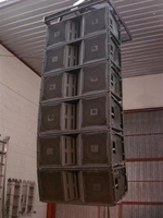 VT4889 Dual 15 Inch 3-Way High Powerful Line Array Speaker Sistem Suara PA Speaker Pasif Audio Profesional