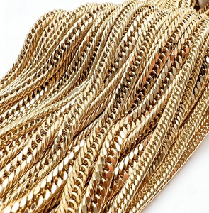Collana e Bracciale a Catena Cubana in Oro Massiccio 9K 10K 14K 18K con Moissanite Iced Out Stile Hip Hop, Gioielli di Lusso da Uomo e Donna - Vendita all'Ingrosso - Product Image 4