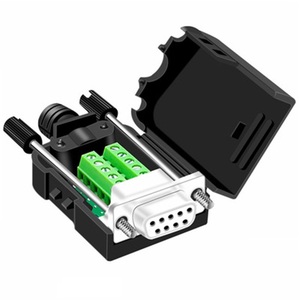 D-SUB 9 контактный вилка гнездо вилочный RS232 кабель для адаптера сканер 9pin провода пайки Разъемы <span class=keywords><strong>db9</strong></span> коннектор - Product Image 4