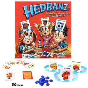 เกมทายสิว่านั่นคือใคร Hedbanz <span class=keywords><strong>ภาษา</strong></span>อังกฤษทั้งหมด เกมกระดานสำหรับครอบครัว พ่อแม่ลูก เกมการ์ดแสนสนุก เกมปริศนาเพื่อ<span class=keywords><strong>การ</strong></span>เรียนรู้ เกมปาร์ตี้แบบอินเทอร์แอคทีฟ - Product Image 1