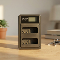 Vente directe d'usine, chargeur EN-EL14 EN-EL14A pour batterie d'appareil photo Nikon avec port USB-C
