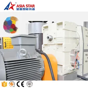 Kunststoff abfall PE PP PVC ABS Film granulator/Kunststoff zer kleinerer Schleifen Recycling Extruder Pelletier maschine Preis