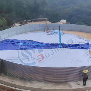 Réservoirs d'eau ondulés personnalisés Réservoirs <span class=keywords><strong>de</strong></span> stockage d'eau d'irrigation agricole avec prix d'usine Sdm rond en acier galvanisé à chaud - Product Image 5