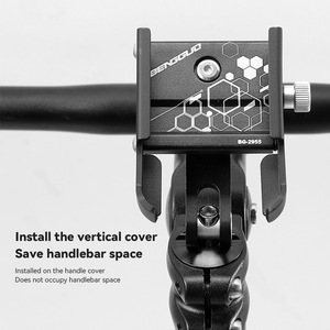 Yueli Bicycle Aluminum Phone Holder Adjustable Mount For Handlebar <b>Cycling</b> <b>Stand</b> - Product Image 2