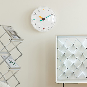 <b>Wall</b> <b>Clock</b> Round <b>Silent</b> Battery Powered For Living Room Desktop Decoration TV Cabinet Ornament 2026 New Style - Product Image 3