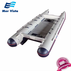 PVC Sailing Large Inflatable Aluminum <strong>Catamaran</strong> Fishing Boat for Sale - Product Image 3