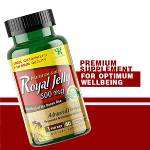 Nouveauté <span class=keywords><strong>Gelée</strong></span> <span class=keywords><strong>royale</strong></span> personnalisée 500mg, formule avancée, favorise le bien-être nutritionnel, soutient une <span class=keywords><strong>forte</strong></span> immunité, capsules souples - Product Image 2