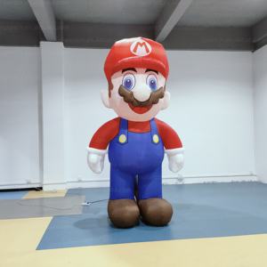 LED Reuze Super Mario Opblaasbare Prop Klassieke Gamefiguur Decoratie voor Kinderfeestjes/Thema-evenementen/Winkelcentrum Pop-up/Bedrijfspromoties - Product Image 3