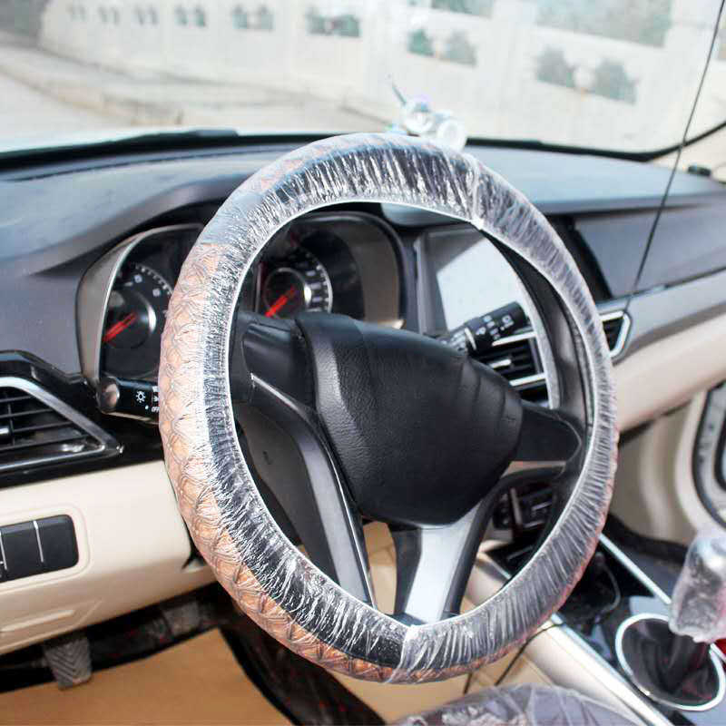 Heißer verkauf förderung kunststoff pe auto lenkrad abdeckung