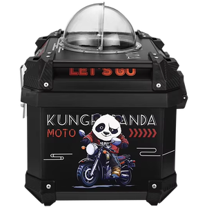 Portador de mascotas, portátil, resistente a la intemperie, motocicleta, <span class=keywords><strong>perro</strong></span>, mascota, motocicleta, caja trasera - Product Image 5