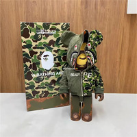 Offre Spéciale en Stock : Figurine Bearbrick 70 cm pour Décoration Moderne de Salon, Jouet Cadeau, Statue d'Ours