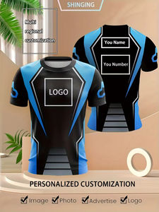 Camisetas Deportivas para Maratones, Sublimadas, de Secado Rápido, Transpirables, con Impresión de Logotipo - Product Image 2