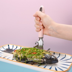 เครื่องล้างจานแบบคลิปหนีบชามใช้ในครัวทำจากสเตนเลสกันลวกกันลื่นปลอดภัยใช้ในห้องครัว - Product Image 1