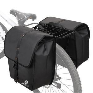 Bolsas Impermeables para Portaequipajes de Bicicleta, Paquete de 2, 20L, Bolsa Trasera para Ciclismo, Viajes y Desplazamientos, Equipaje de Bicicleta Duradero de Gran Capacidad - Product Image 1
